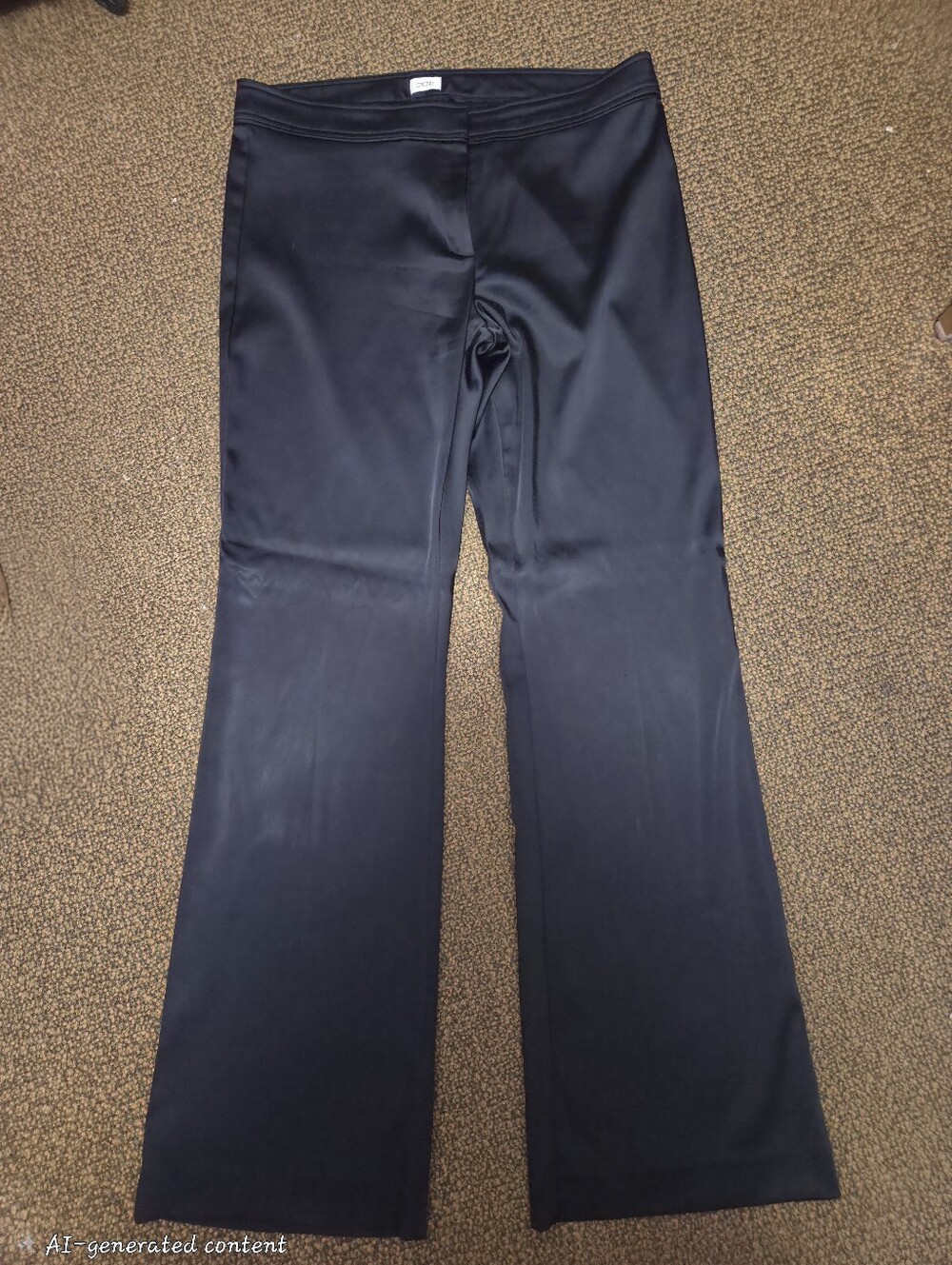 Cache Black Stretch Ponte Trousers